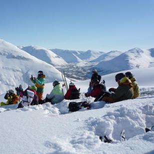 Heliski  Norway  -  Lucia