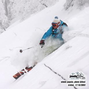 October freeride on Vratna.