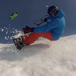 Snowkiting Norway