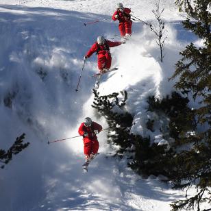 Štrbské pleso a jeho freeride