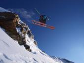 Nice day, nice colors, right place for jump. (photo: Jakub Frey)