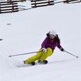 Ripping the snow  in Slovakia in September 2010.